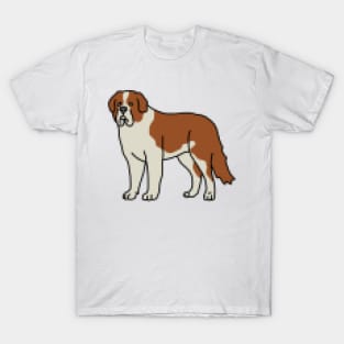 Saint Bernard 8bit T-Shirt